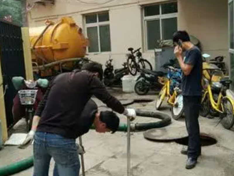 杭州拱墅家庭下水道疏通高压清洗管道 清理隔油池抽泥浆