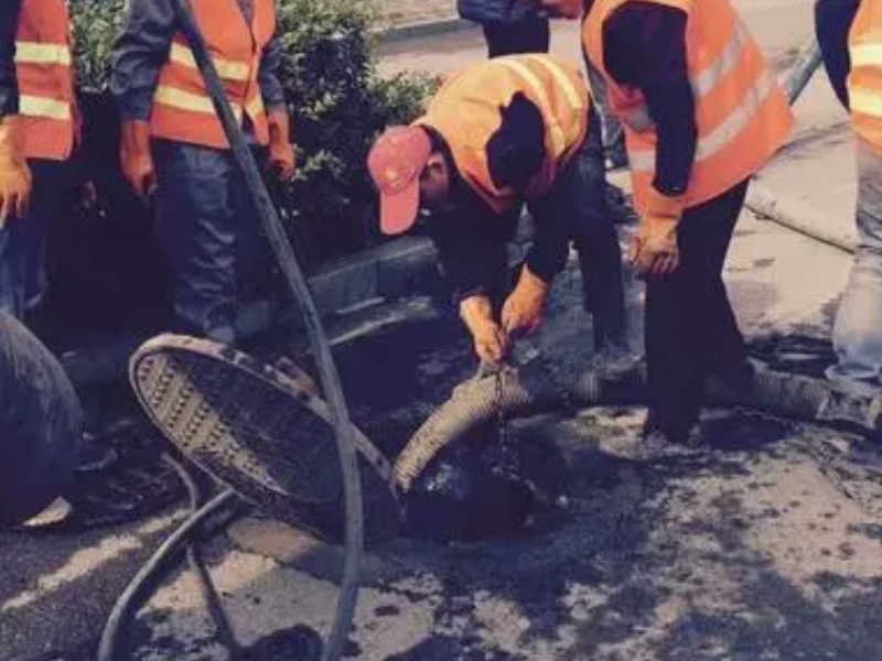 杭州拱墅区半山街道环卫所抽粪污水池清理抽粪